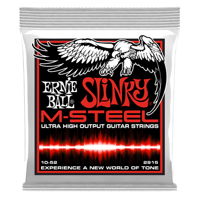 Ernie Ball M-Steel Skinny Top Heavy Bottom Set 10-52