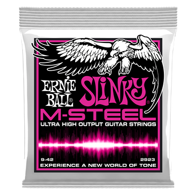 Ernie Ball M-Steel Super Slinky Set 9-42