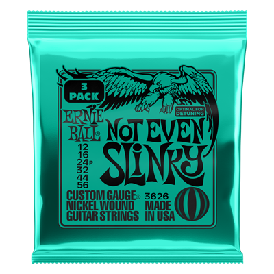 Ernie Ball Not Even Slinky 12-56 (3 Set Pack)