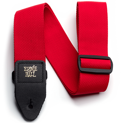 Ernie Ball Strap Polypro Red