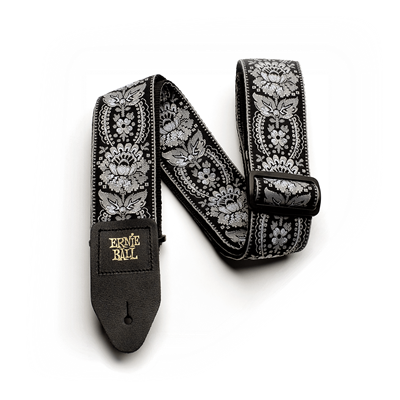 Ernie Ball Strap Jacquard Silver Orleans