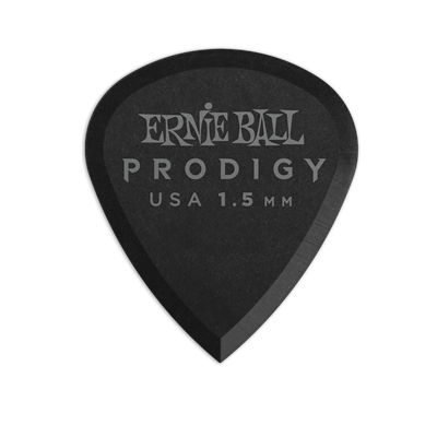 Ernie Ball Prodigy Mini Picks 6-Pack 1.5Mm - Black