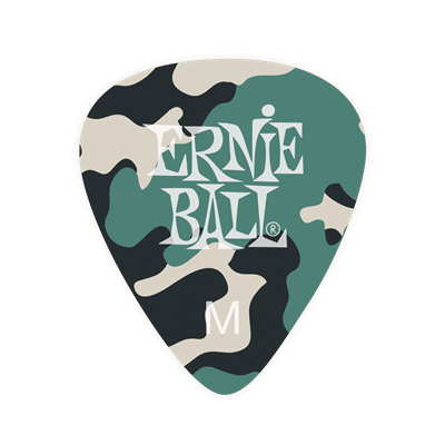 Ernie Ball Medium Camouflage Pick X 12
