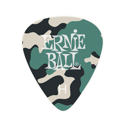 Ernie Ball Heavy Camouflage Pick X 12