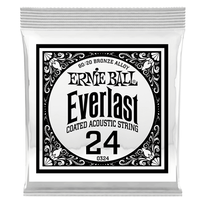 Ernie Ball Everlast 80/20 Bronze Wound Single 024