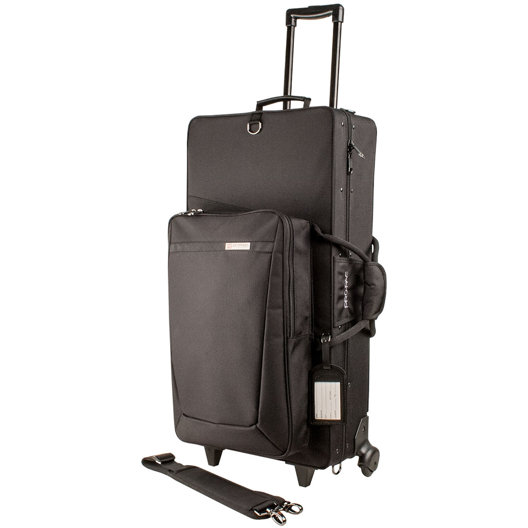 Protec Alto & Soprano Saxophone Combination PRO PAC Case with Wheels (PB304SOPWL)
