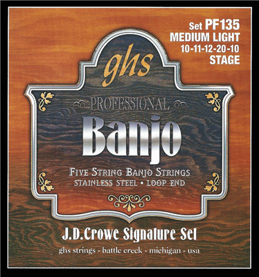 Ghs 5-String Banjo J.D.Crowe Stage