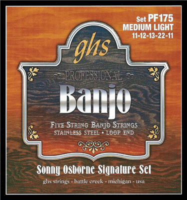 Ghs 5-String Banjo Sonny Osborne 11