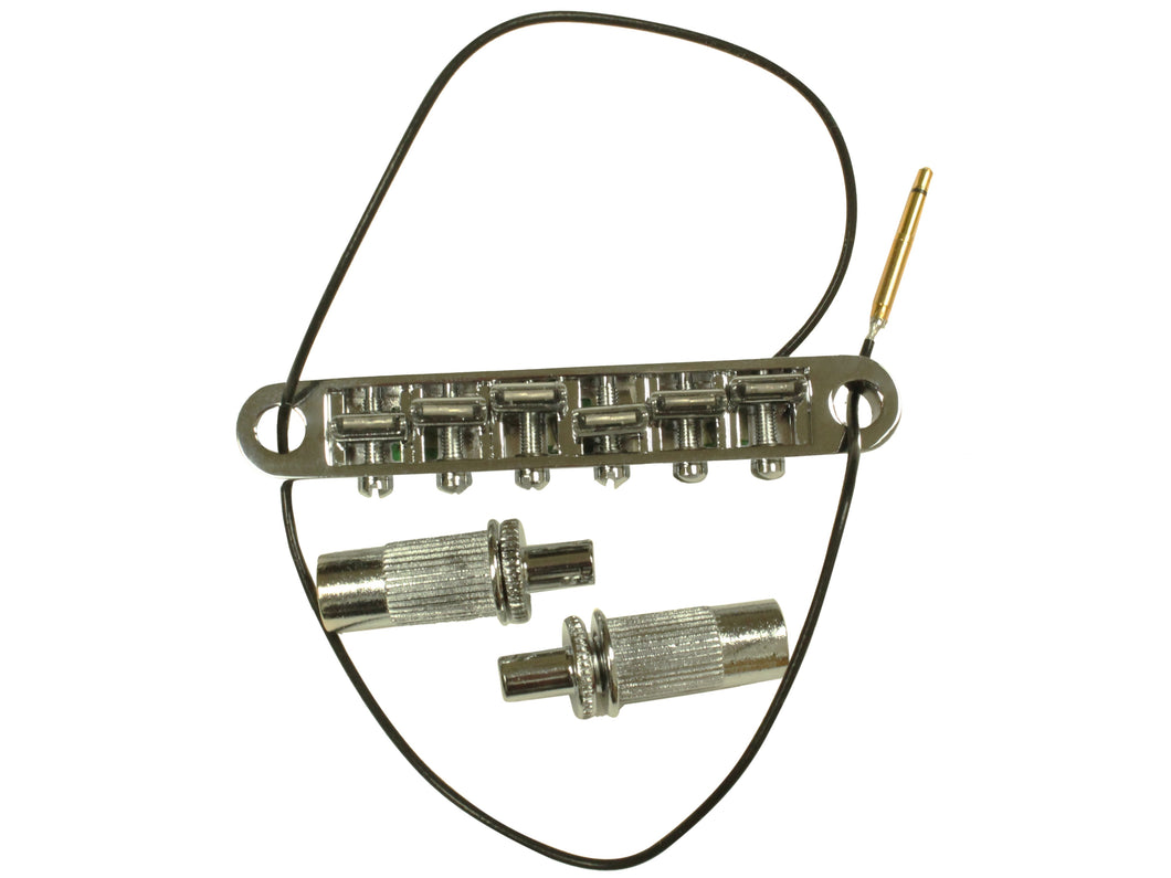 Piezo acoustic tone tune-o-matic bridges (piezo crystal saddles)