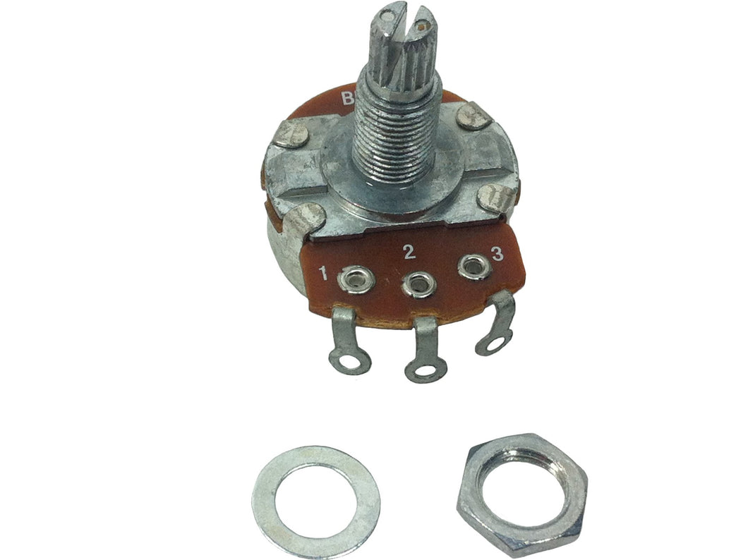 Split shaft potentiometers