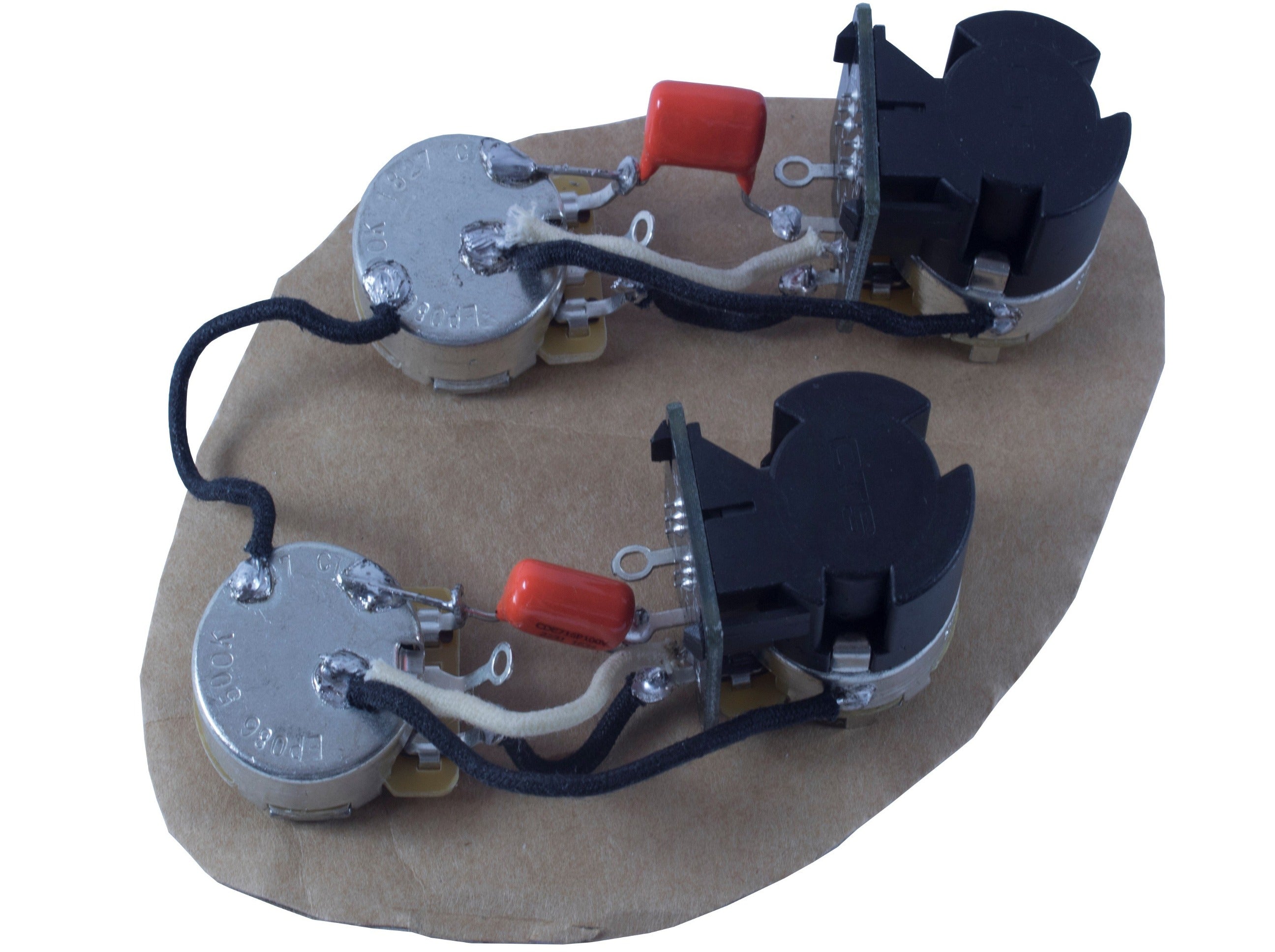 Les paul wiring 2025 harness push pull