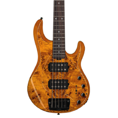 SBMM Stingray 5 Hh Ray35Hh Poplar Burl Amber Rn