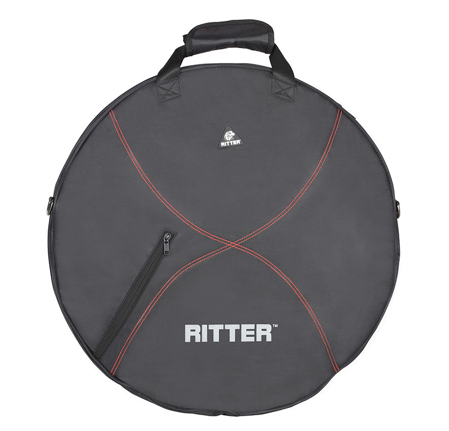 Ritter RDP2-C/BRD Cymbal Bag - Black/Red