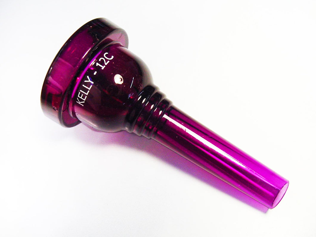 Kelly Mouthpieces Trombone Mouthpiece 12C Crystal Purple