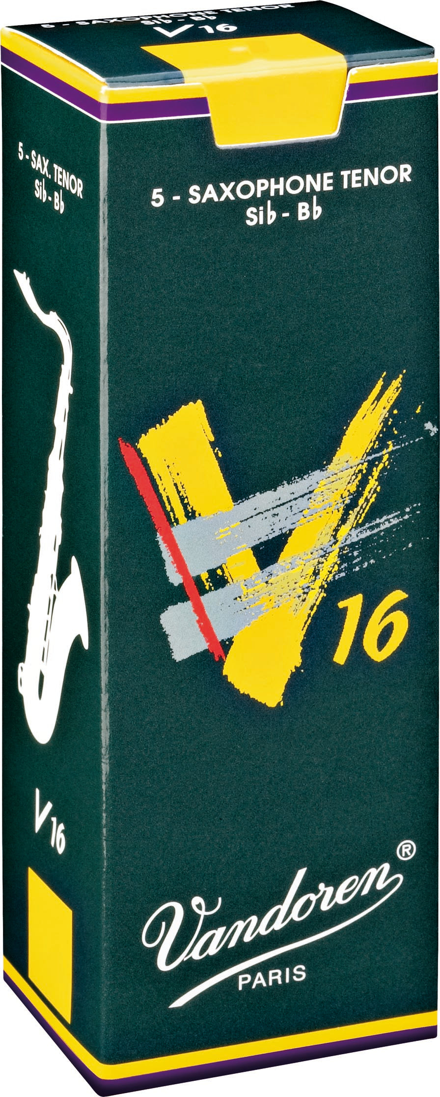 Vandoren V16 Tenor Sax, Box of 5 - Strength 5