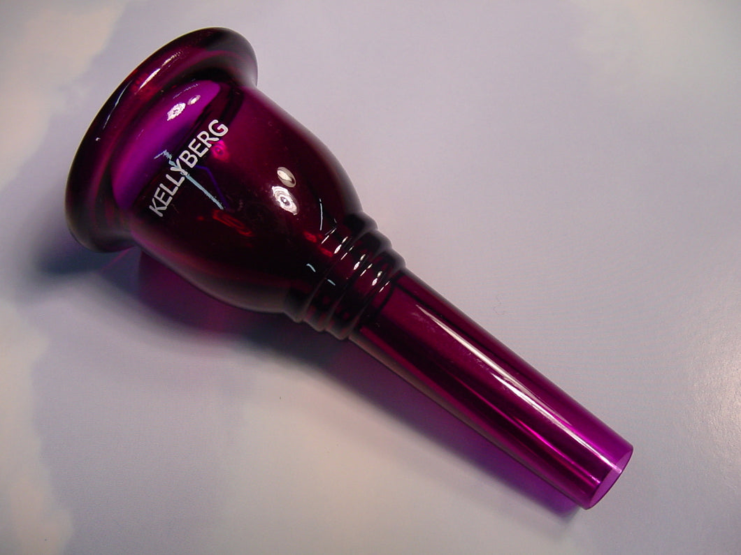 Kelly Mouthpieces Tuba Mouthpiece Kellyberg Crystal Purple